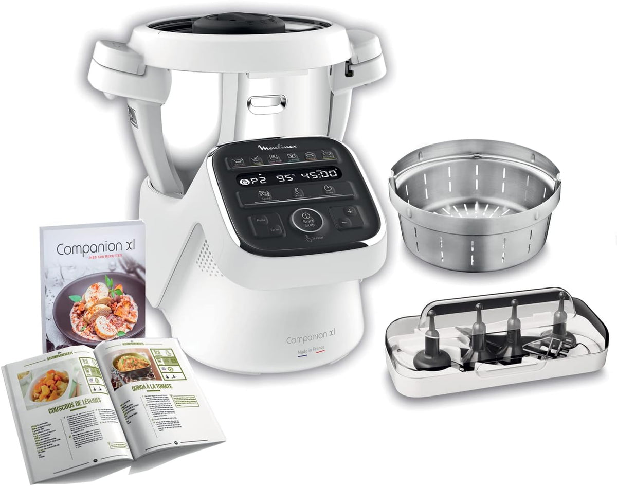 MOULINEX COMPANION XL Robot Cuiseur Multifonction HF80CB10