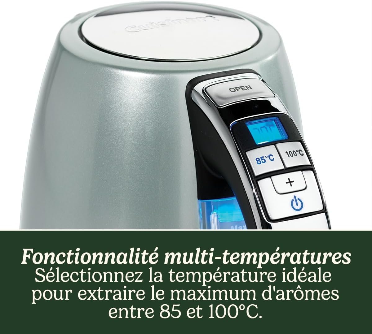 Cuisinart Bouilloire réglable pistache 2750W  CPK17GE