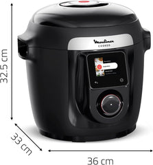 Moulinex Cookeo noir Wifi 10 en 1 CE96G810