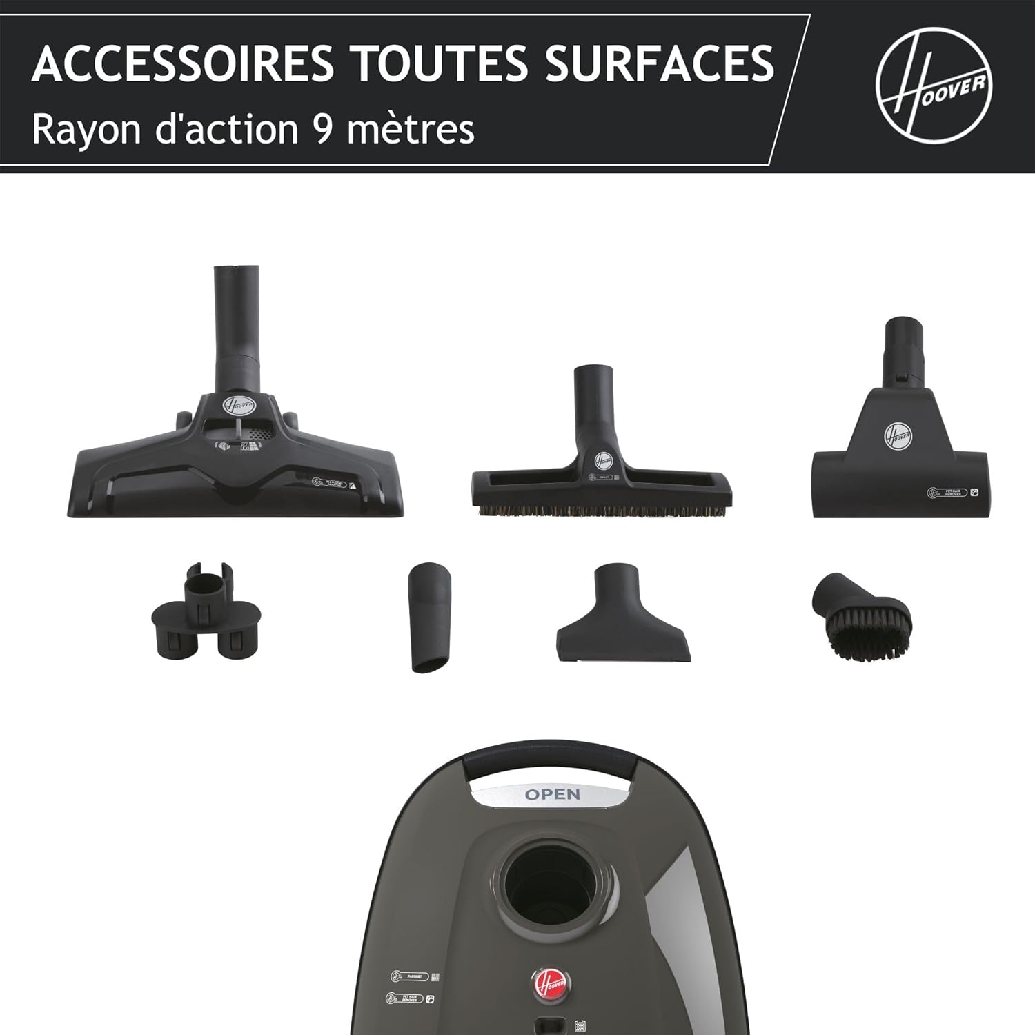 Hoover Aspirateur traineau TXL21PET 011 AMZ