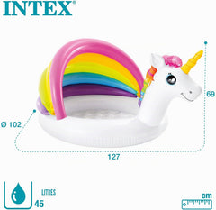 Piscine bébé pataugeoire licorne