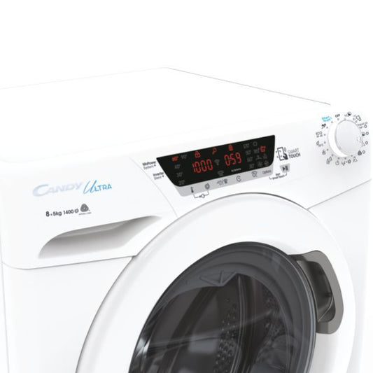 CANDY Lave linge séchant hublot 8kg/5kg HCUW485TWME/A-S