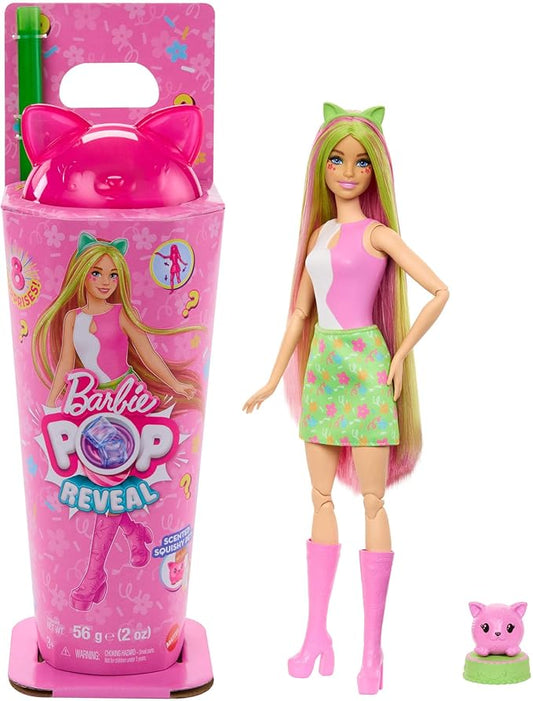 BARBIE pop reveal chaton rose JCN88