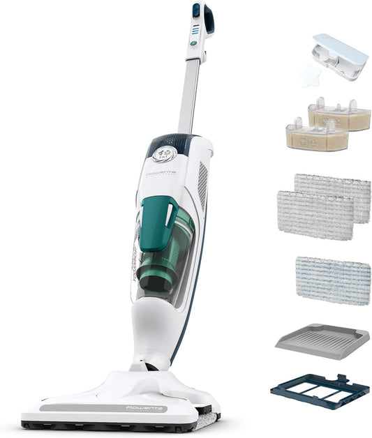Rowenta Clean & Steam RY7757WH - Nettoyeur Vapeur 2-en-1