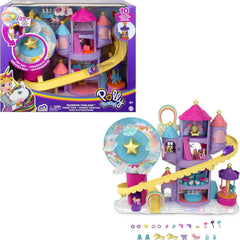 Polly Pocket Lunapark Arc-en-Ciel avec 3 manèges GYK44