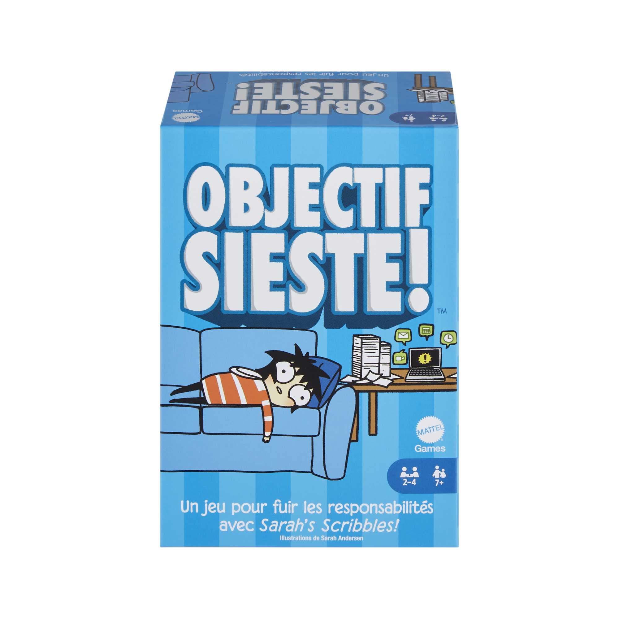Jeu de cartes Objectif Sieste ! - HPH11