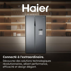 Réfrigérateur américain HAIER - HSR3918EWPG