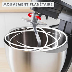 Moulinex Bake Partner QA521B25 - Robot Pâtissier 1100W avec Kit d'Accessoires