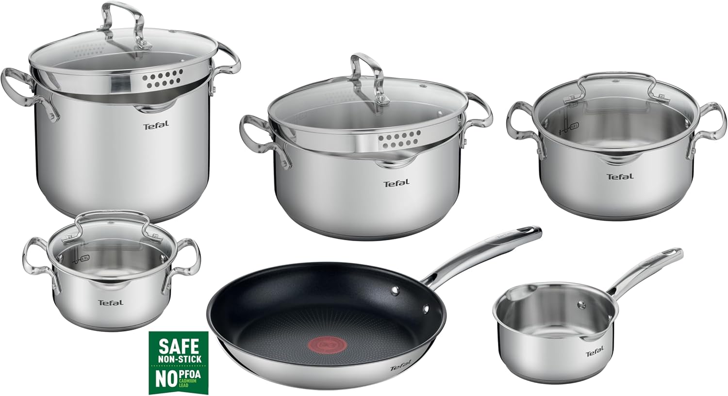 Tefal batterie de cuisine 9pcs A705S936