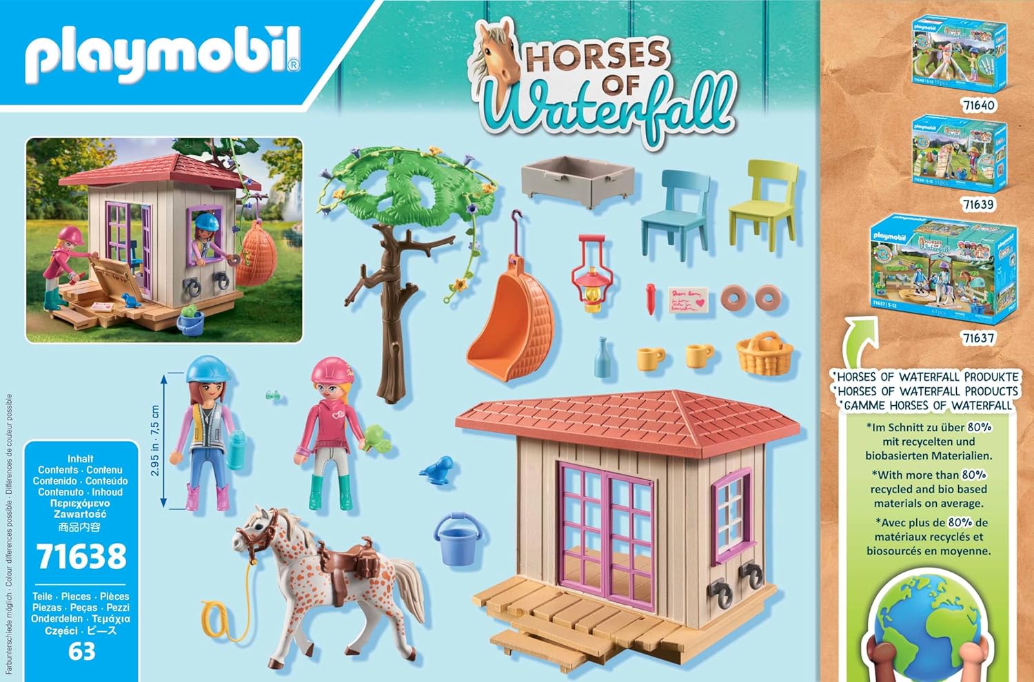 Playmobil 71638 Espace détente avec cavalières