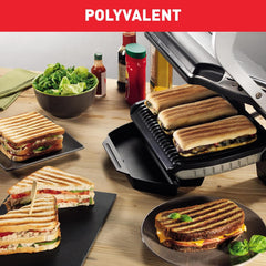 Tefal OptiGrill+ GC712D12 - Grill Électrique Inox 6 Programmes