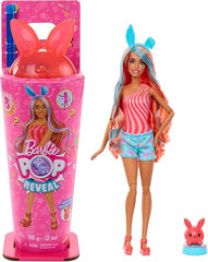 BARBIE pop reveal lapin rouge JCN87