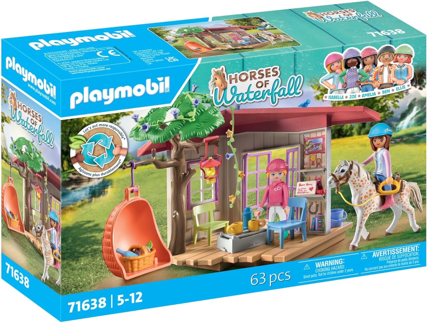 Playmobil 71638 Espace détente avec cavalières