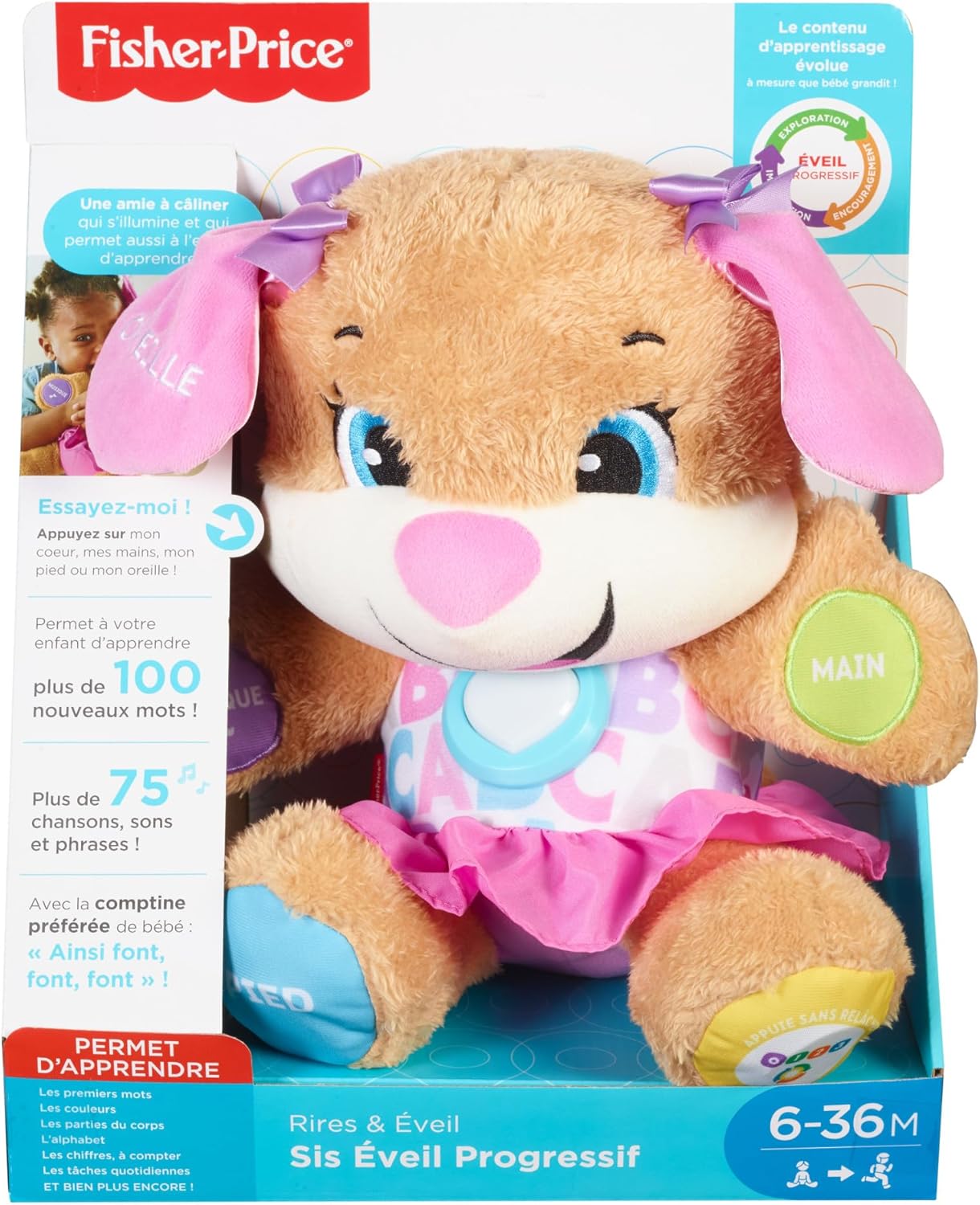 Fisher-Price la sœur de Puppy Eveil PP52