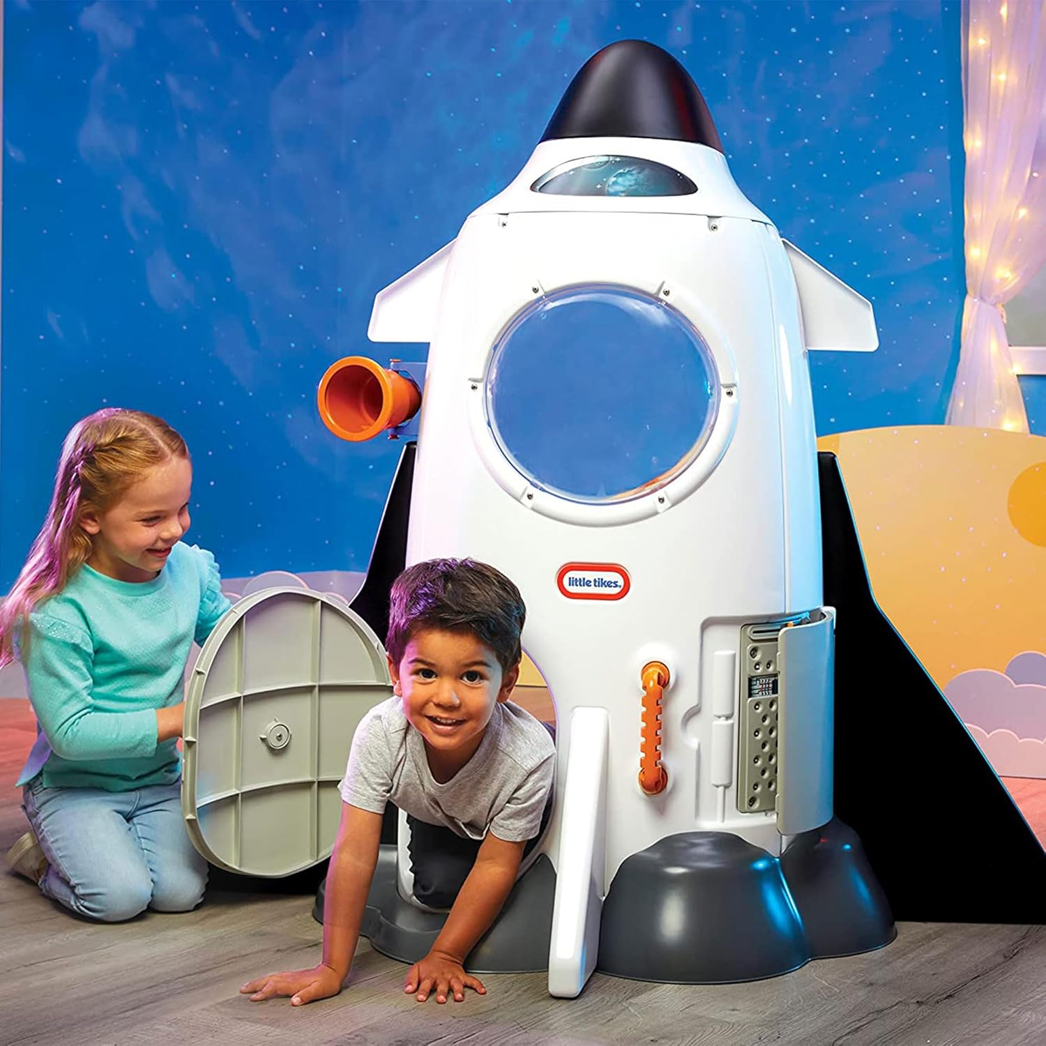 Little Tikes Adventure Rocket - Fusée Spatiale Interactive avec Lumières et Sons
