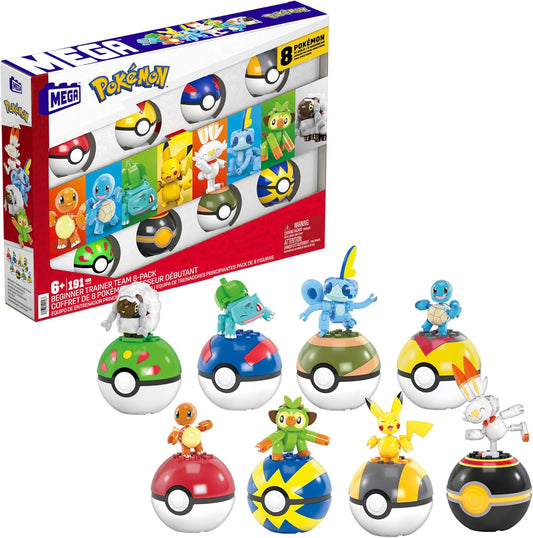 Mega Pokémon Coffret Construction 8 PokéBall HTJ75