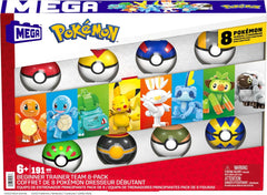 Mega Pokémon Coffret Construction 8 PokéBall HTJ75