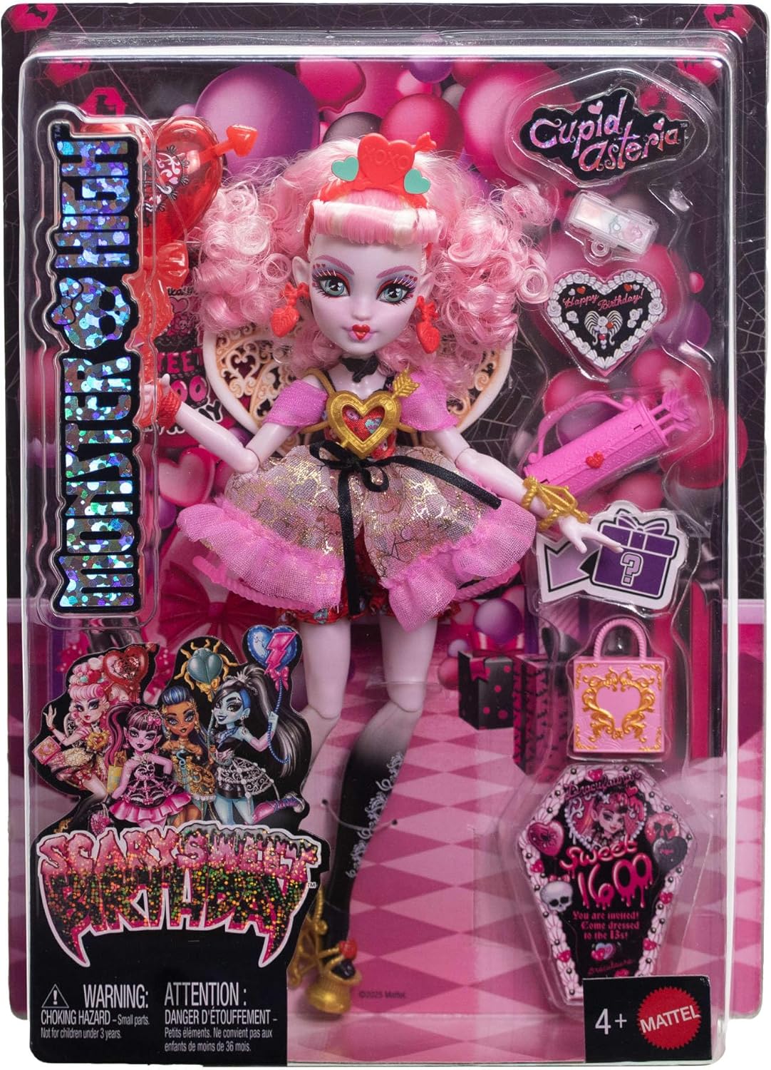 Monster High Poupée Cupid Asteria JBG77