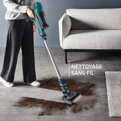 Rowenta X-PERT 6.60 RH6821WO - Aspirateur Balai Sans Fil Violet 45 Min d'Autonomie