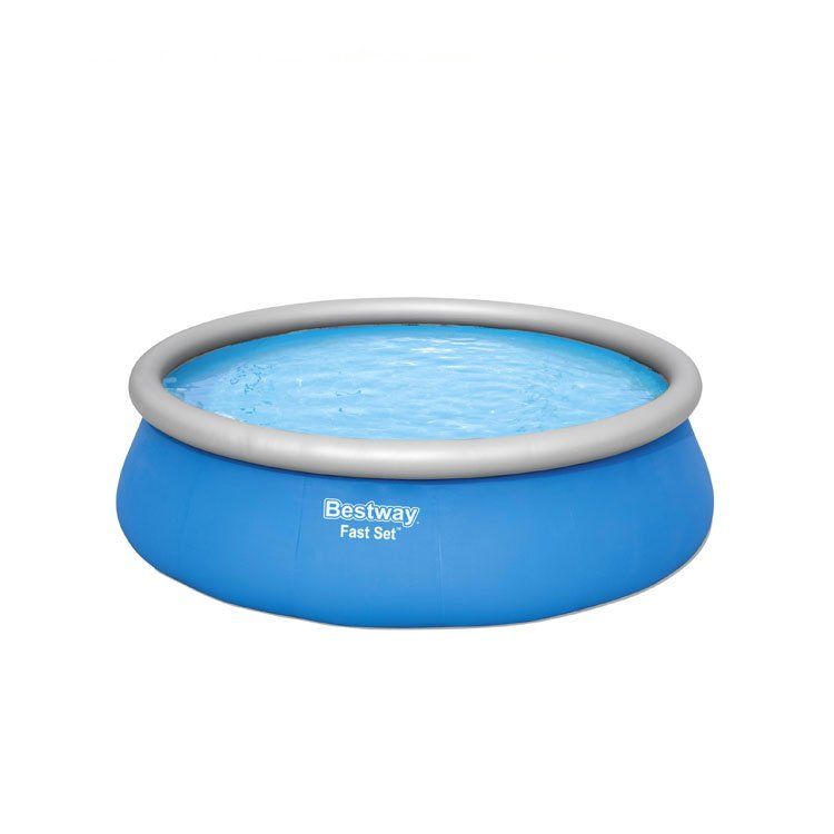 Bestway Fast Set piscine, echelle + filtre gonflable ronde Ø 4,57 x 1,22 m