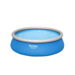 Bestway Fast Set piscine, echelle + filtre gonflable ronde Ø 4,57 x 1,22 m