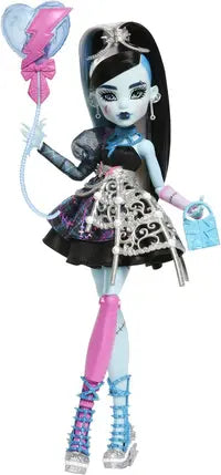 Monster High Frankie Stein Anniversaire – Poupée articulée avec accessoires