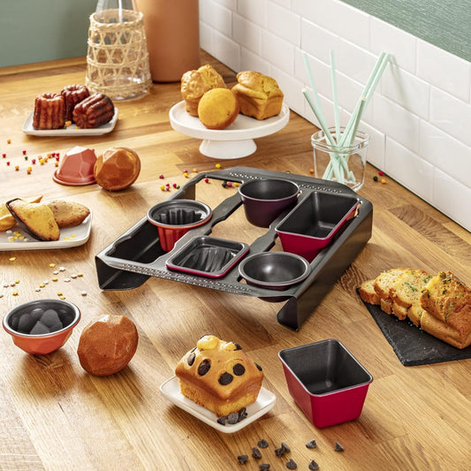 Tefal Creabake Kit initiation moules à gâteaux J304SS