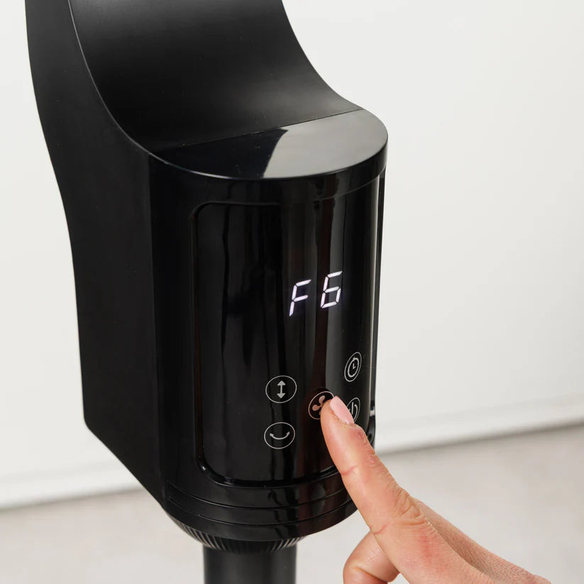 Easy2Love Ventilateur 360° sur Pied 40W - Oscillation 3D - Télécommande