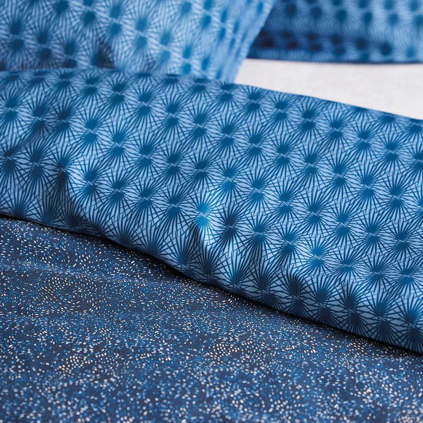 Parure satin 240x220cm Mistral bleu CHRISTIAN LACROIX - CL-N36