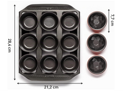 Tefal CreaBake J304SS04 - Set 13 Pièces avec Support