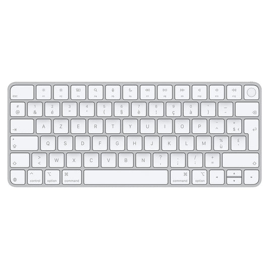 Apple Magic Keyboard - Clavier Sans Fil Bluetooth Rechargeable Blanc