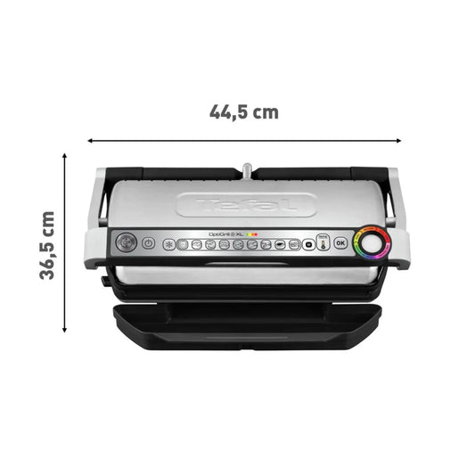Tefal OptiGrill+ XL GC722D16 - Grill Électrique Intelligent 2000W 9 Programmes