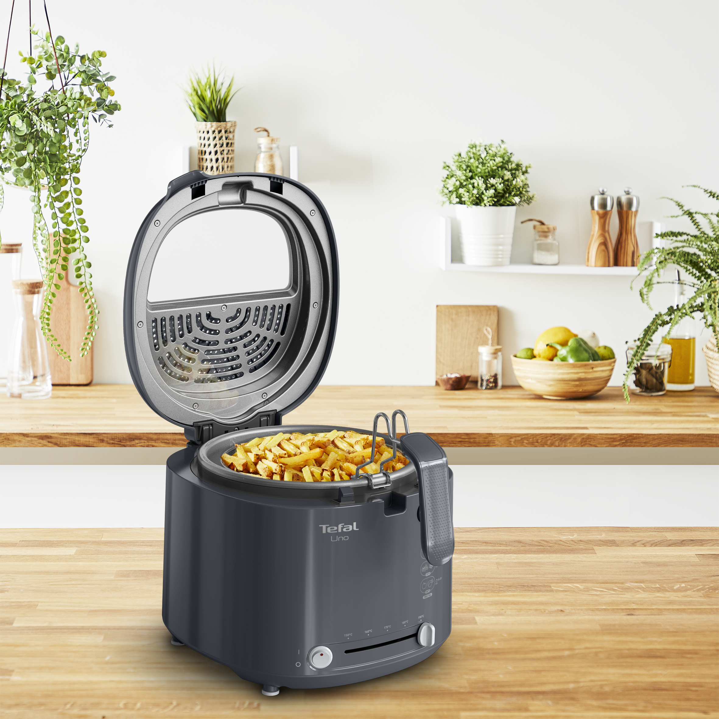 Friteuse électrique Tefal Uno 1 kg / 1,8 L – FF203T10