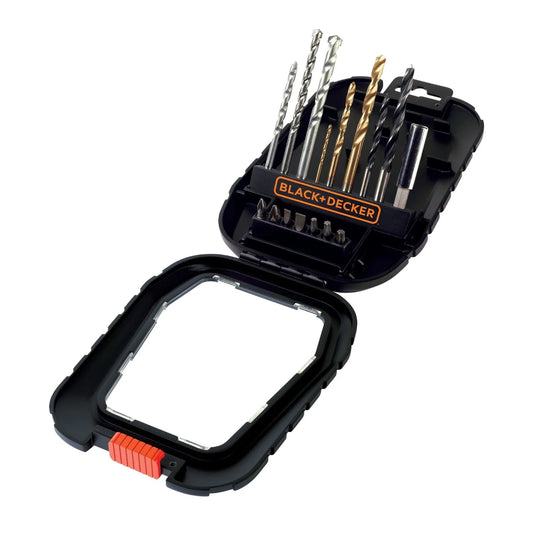 Coffret 16 pièces perçage & vissage BLACK+DECKER – 3231783