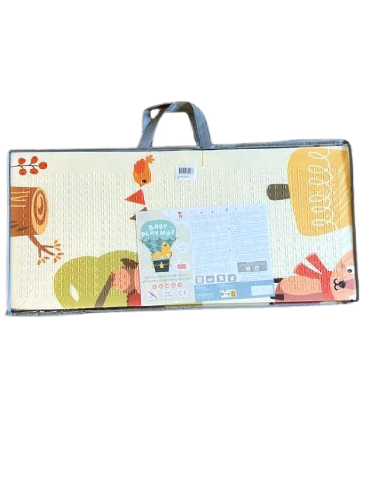 Tapis de jeux Mousse XXL 150*180*1 cm Pliable réversible Sweety fox