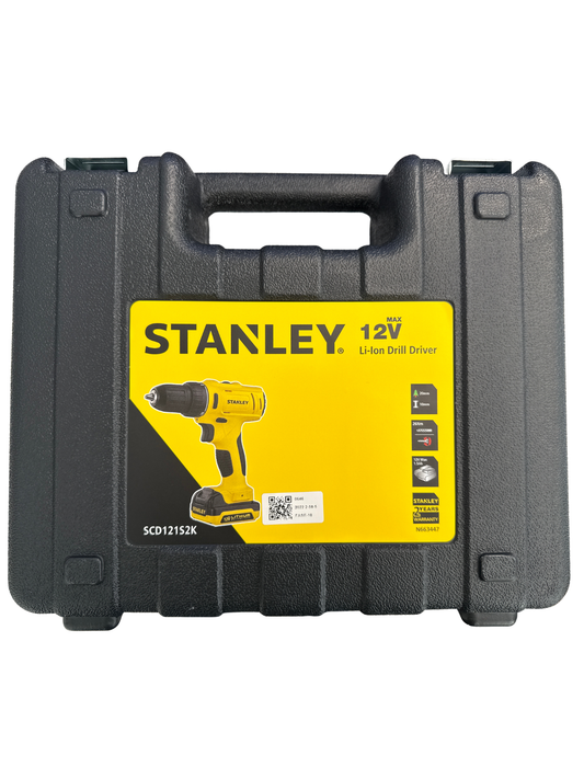 Stanley Perceuse double batterie 12V SCD121S2K