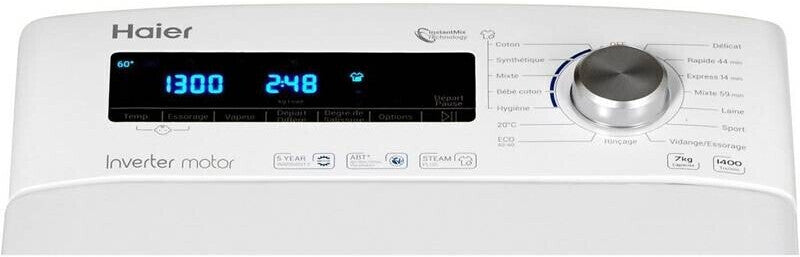 Lave linge pose libre 7kg HAIER - RTXSGP46TMSCE-47