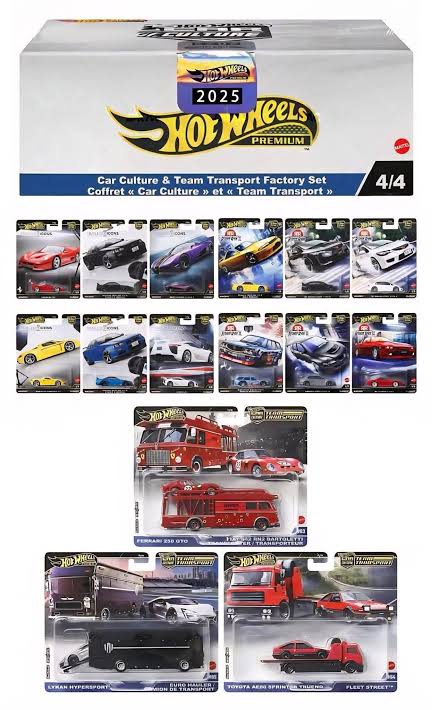 Hot Wheels Coffret 2025 Car Culture