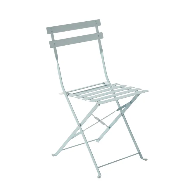 Chaise de jardin Flora en acier vert