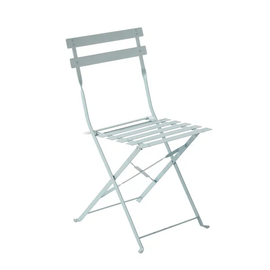 Chaise de jardin Flora en acier vert