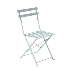 Chaise de jardin Flora en acier vert