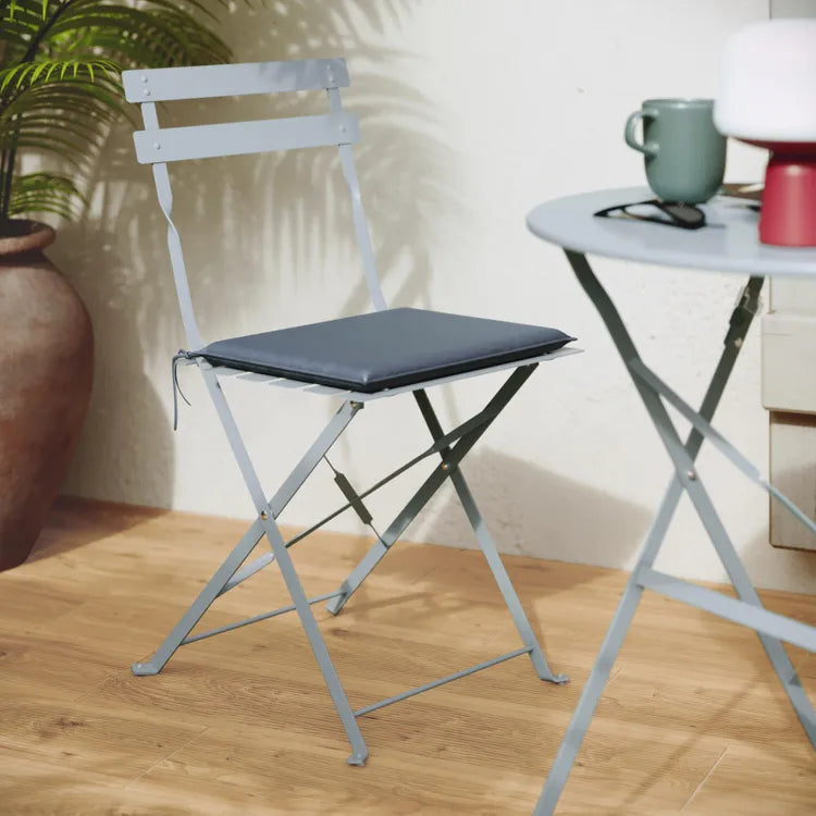 Chaise de jardin Flora en acier vert