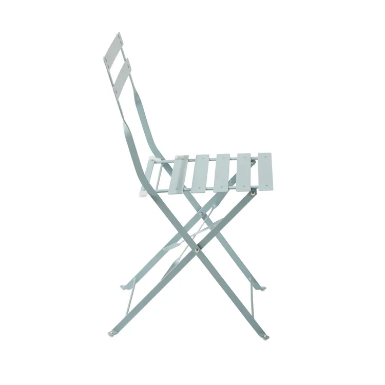 Chaise de jardin Flora en acier vert