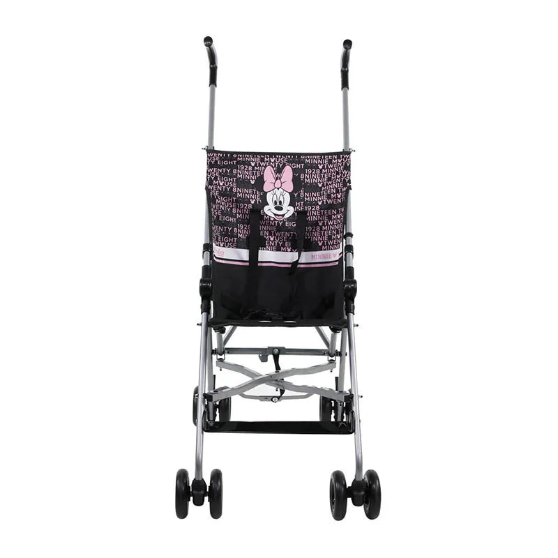 Poussette canne bébé Minnie pliable légère de 6 à 36 mois, Compacte et pratique