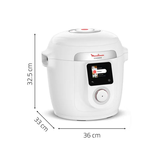 Moulinex Cookeo Wifi 9 en 1 blanc CE952110