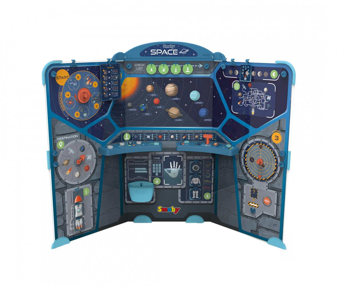 Smoby Space Center 7600390100 - Station Spatiale Enfant avec 15 Activités et 60+ Accessoires
