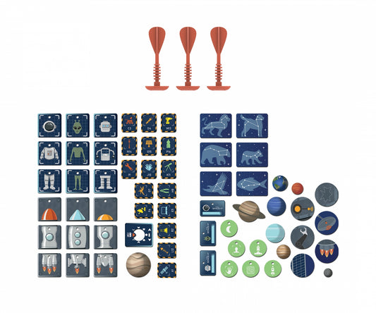 Smoby Space Center 7600390100 - Station Spatiale Enfant avec 15 Activités et 60+ Accessoires