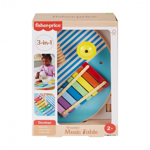 Fisher price Table de musique bois HXT91